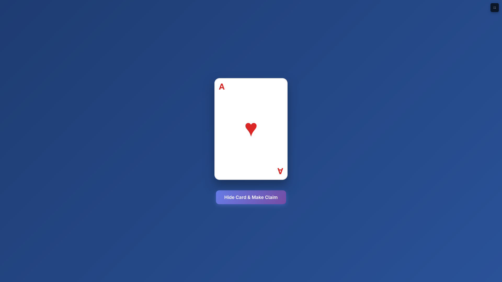Snap Bluff Cards